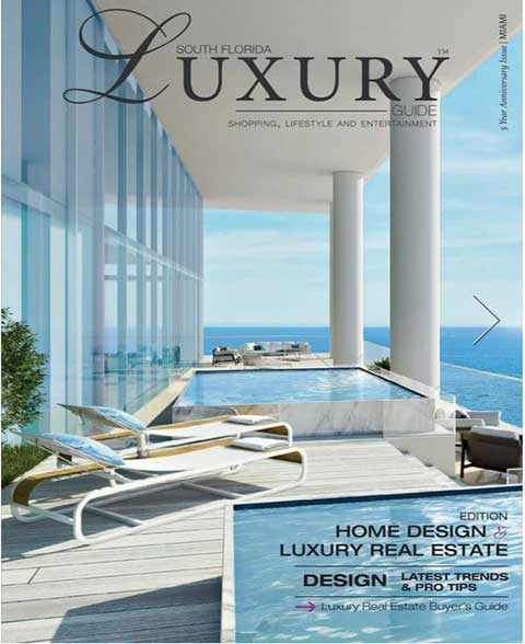Press Releases of AKP Interior at luxary Magazine South Florida
